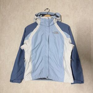 The North Face Women’s HyVent Mountain Triclimate Jacket Hooded Outdoor Blue S